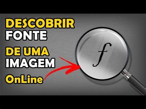 identificar fonte por imagem.